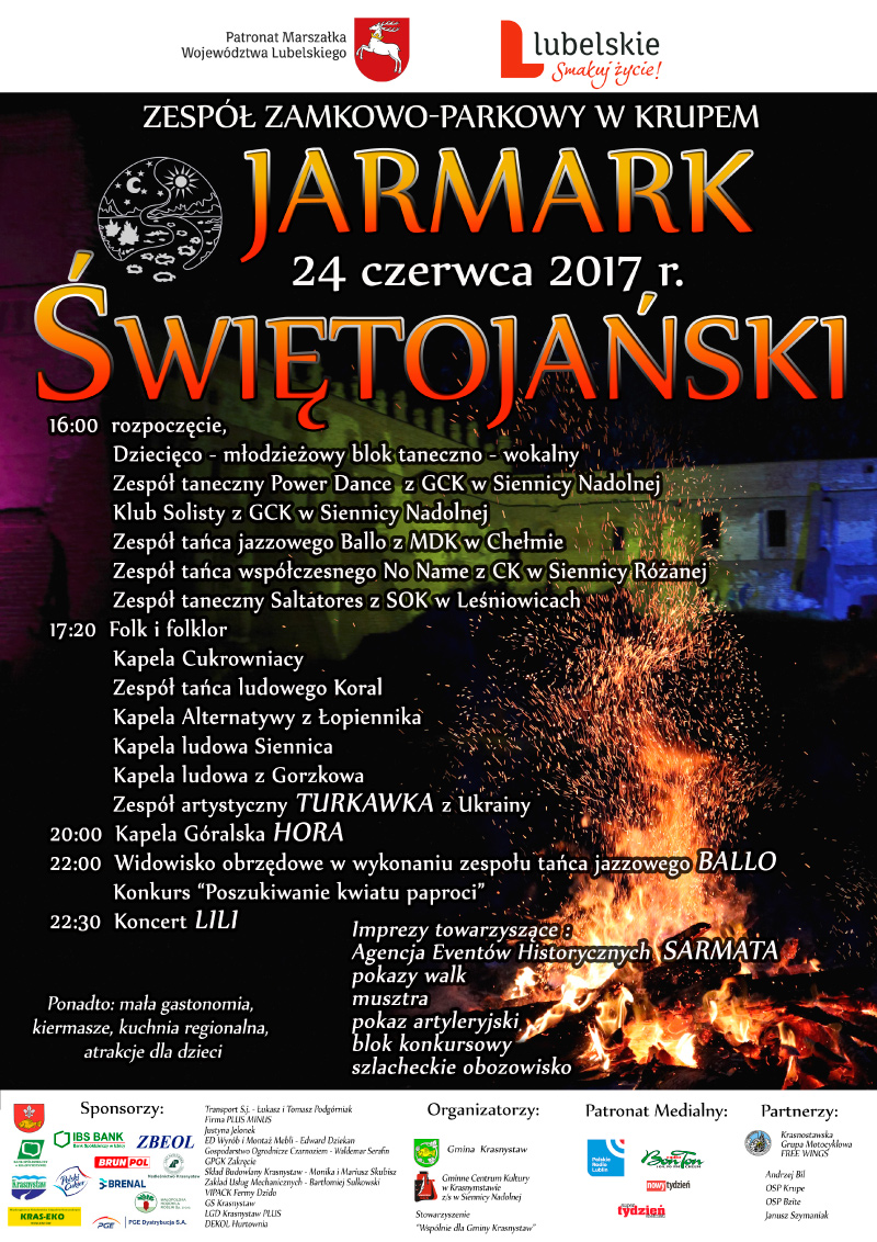 plakat Jarmark Świętojański